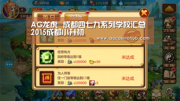 AG龙虎-成都四七九系列学校汇总 2015成都小升初(图2) AG龙虎