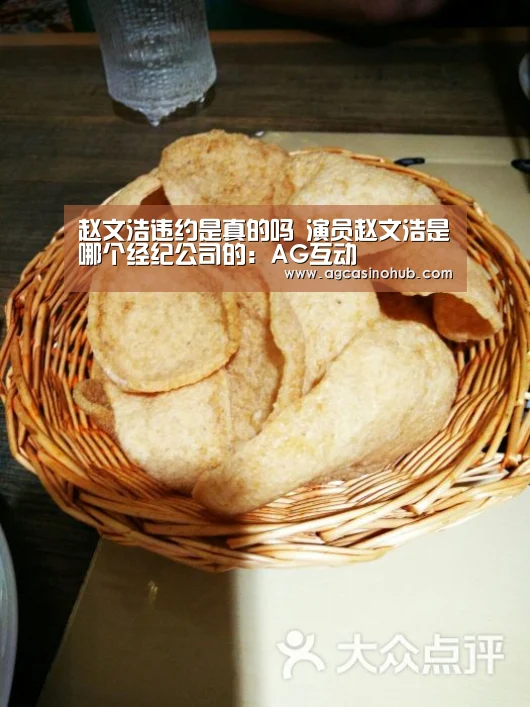 赵文浩违约是真的吗 演员赵文浩是哪个经纪公司的:AG互动(图3) AG互动